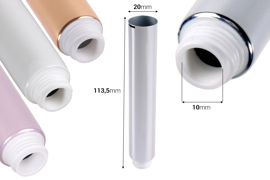 Plastična tuba 20 ml (široko grlo) sa unutrašnjim aluminijumskim premazom (neophodno termičko zatvaranje) – 12 kom Plastična tuba 20 ml (široko grlo) sa unutrašnjim aluminijumskim premazom (neophodno termičko zatvaranje) – 12 kom