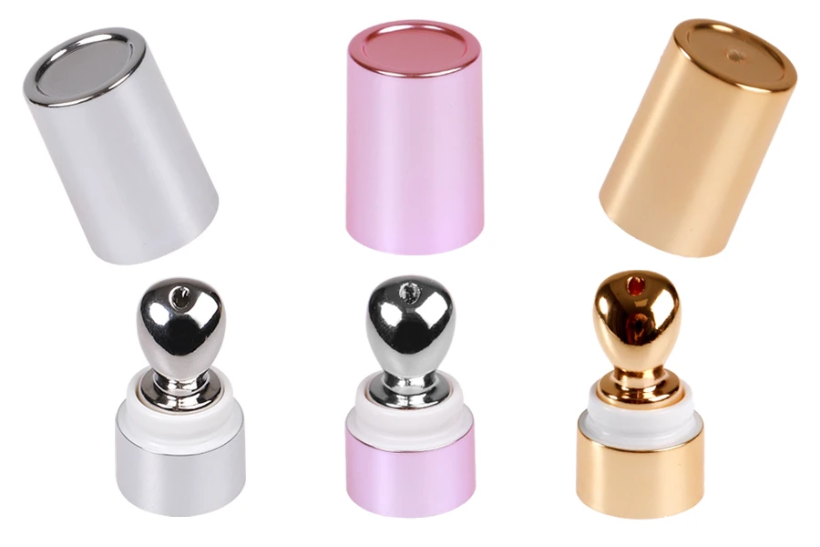 Set aluminijumske glave za serum sa plastičnim poklopcem za tube sa širokim otvorom - 6 kom Set aluminijumske glave za serum sa plastičnim poklopcem za tube sa širokim otvorom - 6 kom