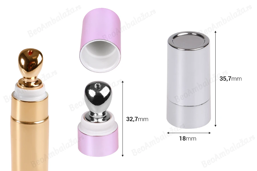 Set aluminijumske glave za serum sa plastičnim poklopcem za tube sa širokim otvorom - 6 kom-dimenzije_slike