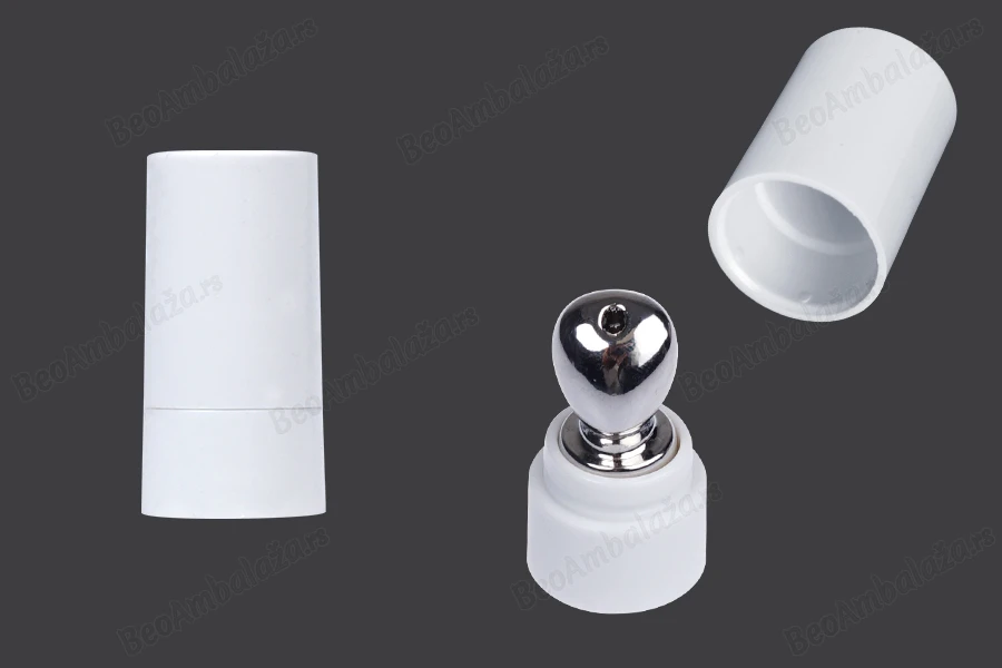 Set srebrne aluminijumske glave za serum sa plastičnim poklopcem za tube sa širokim otvorom - 6 kom-slika_proizvoda