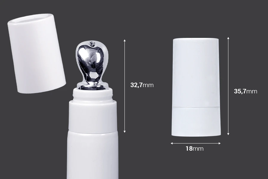 Set srebrne aluminijumske glave za serum sa plastičnim poklopcem za tube sa širokim otvorom - 6 kom Set srebrne aluminijumske glave za serum sa plastičnim poklopcem za tube sa širokim otvorom - 6 kom