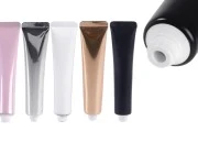 Plastična tuba 20 ml (uzano grlo) u različitim bojama sa unutrašnjim aluminijumskim premazom – 12 kom Plastična tuba 20 ml (uzano grlo) u različitim bojama sa unutrašnjim aluminijumskim premazom – 12 kom