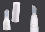 Set silikonska četkica sa plastičnim poklopcem za tube sa uzanim grlom – 6 kom