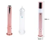 Airless tubica - akrilni špric 20mL za kozmetičku upotrebu, bronzane boje sa zatvaračem - 6 kom Airless tubica - akrilni špric 20mL za kozmetičku upotrebu, bronzane boje sa zatvaračem - 6 kom