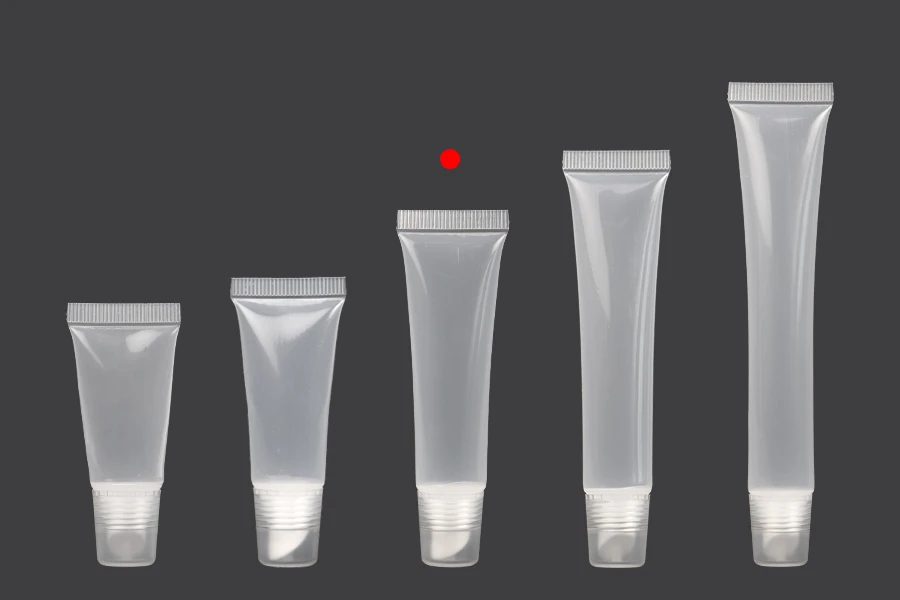 Plastična (PP) providna tubica 15 mL, za sjaj za usne - 12 kom Plastična (PP) providna tubica 15 mL, za sjaj za usne - 12 kom