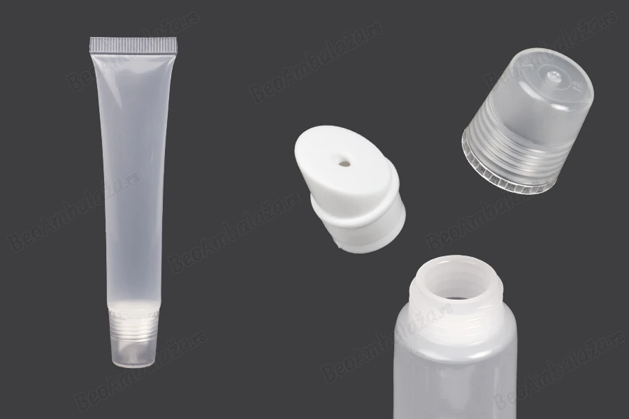 Plastična (PP) providna tubica 20 mL, za sjaj za usne - 12 kom-slika_proizvoda