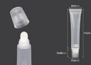 Plastična (PP) providna tubica 20 mL, za sjaj za usne - 12 kom Plastična (PP) providna tubica 20 mL, za sjaj za usne - 12 kom