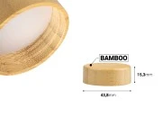 Zatvarač od bambusa sa unutrašnjom zaptivkom za teglice od 15mL