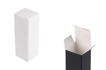 Papirna kutija 30x30x90 mm sa unutrašnjim penastim uloškom za bočice etarskih ulja 10 mL - 20 kom-1