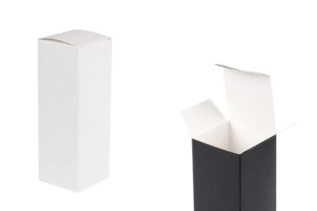 Papirna kutija 50x50x145 mm sa unutrašnjim penastim uloškom za bočice etarskih ulja 100 mL - 20 kom-1