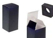 Kartonska kutija (500 gr) 65x65x140 mm u crnoj mat boji sa unutrašnjom penastom osnovom, za flašice prečnika 44 mm - 20 kom.-slika_proizvoda