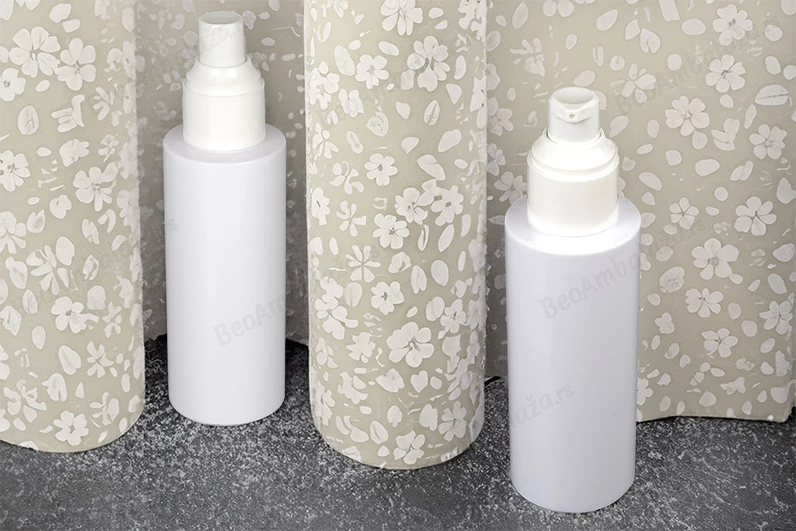 Plastična (PET) bela flašica 100mL sa sprejem i zatvaračem - 6 kom-grupa_slika