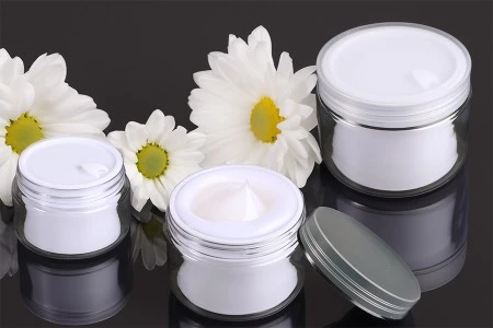 Plastična kutijica sa duplim dnom 50 mL za kremu, sa zatvaračem i plastičnim međupoklopcem - 6 kom-3