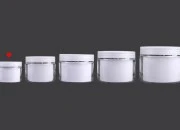 Plastična kutijica sa duplim dnom 50 mL za kremu, sa zatvaračem i plastičnim međupoklopcem - 6 kom-grupa_slika