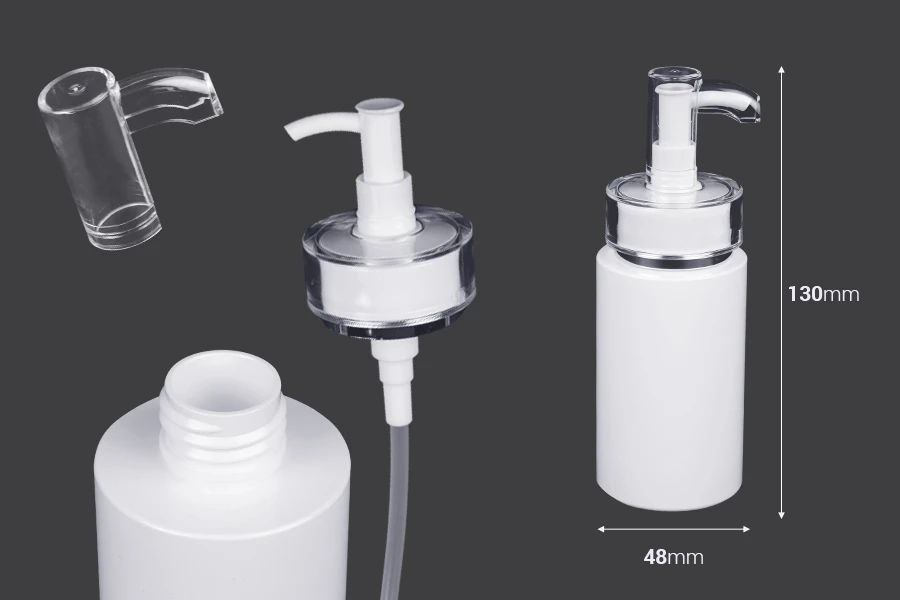 PET flaša od 100mL sa pumpicom za kreme (PP24) i poklopcem - 6 kom PET flaša od 100mL sa pumpicom za kreme (PP24) i poklopcem - 6 kom