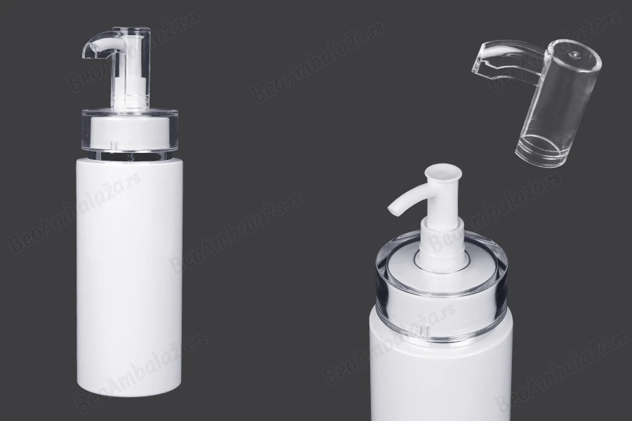 PET flaša od 150mL sa pumpicom za kreme (PP24) i poklopcem - 6 kom-slika_proizvoda