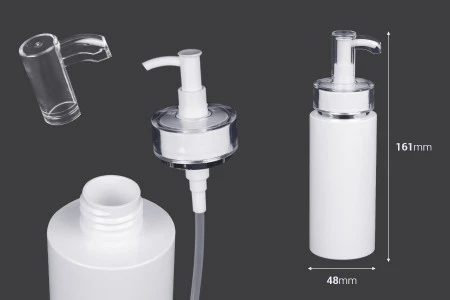 PET flaša od 150mL sa pumpicom za kreme (PP24) i poklopcem - 6 kom-2