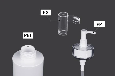 PET flaša od 150mL sa pumpicom za kreme (PP24) i poklopcem - 6 kom-7