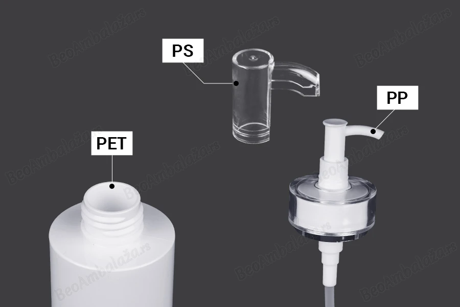 PET flaša od 150mL sa pumpicom za kreme (PP24) i poklopcem - 6 kom-grupa_slika