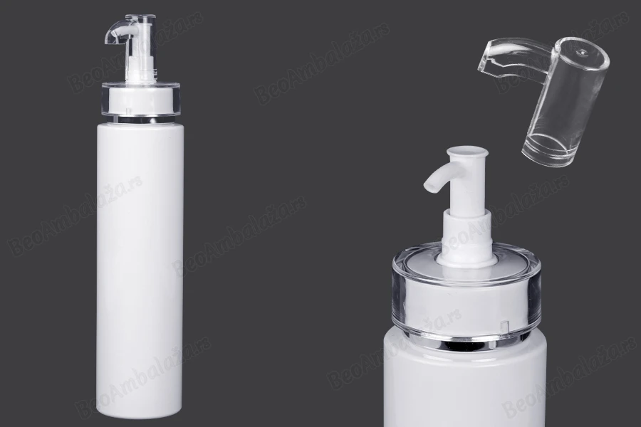PET flaša od 250mL sa pumpicom za kreme (PP24) i poklopcem - 6 kom-slika_proizvoda