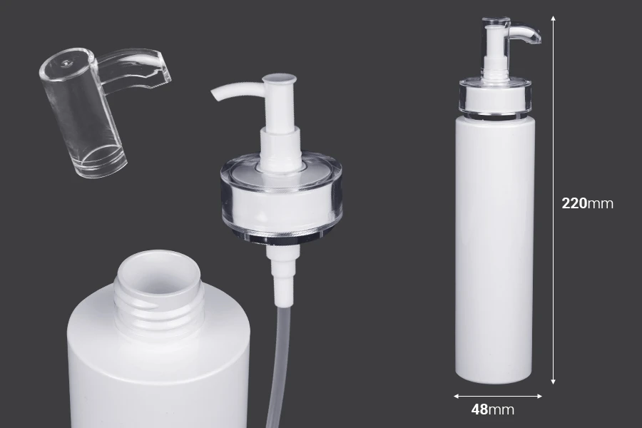 PET flaša od 250mL sa pumpicom za kreme (PP24) i poklopcem - 6 kom PET flaša od 250mL sa pumpicom za kreme (PP24) i poklopcem - 6 kom