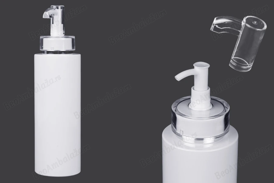 PET flaša od 350mL sa pumpicom za kreme (PP24) i poklopcem - 6 kom-slika_proizvoda