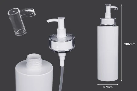 PET flaša od 350mL sa pumpicom za kreme (PP24) i poklopcem - 6 kom-2