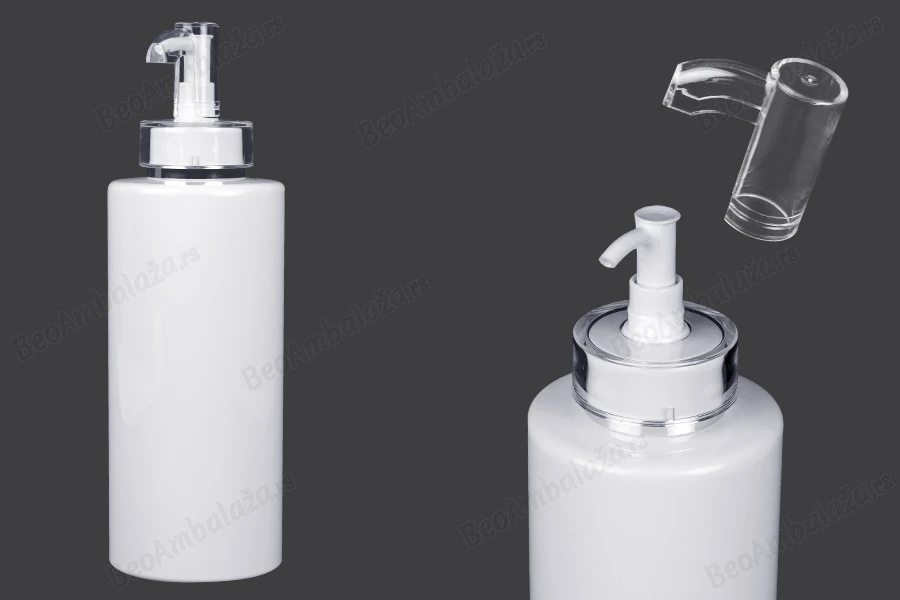 PET flaša od 500mL sa pumpicom za kreme (PP24) i poklopcem - 6 kom-slika_proizvoda