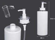 PET flaša od 500mL sa pumpicom za kreme (PP24) i poklopcem - 6 kom PET flaša od 500mL sa pumpicom za kreme (PP24) i poklopcem - 6 kom