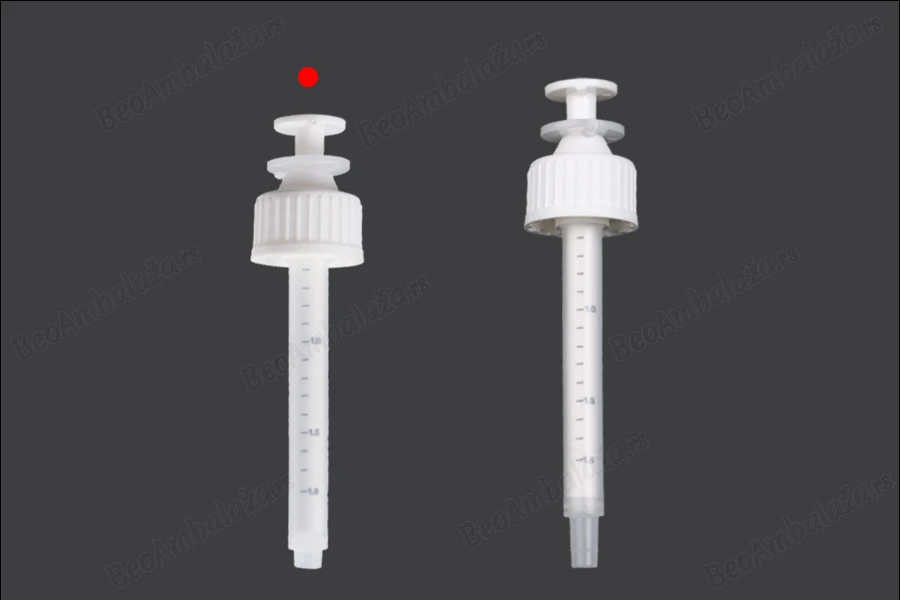 Plastični dozator za bočice PP18 od 20 mL-grupa_slika