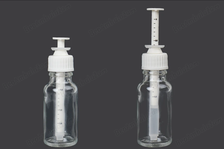 Plastični dozator za bočice PP18 od 20 mL-grupa_slika
