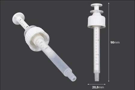 Plastični dozator za bočice PP18 od 30 mL-2