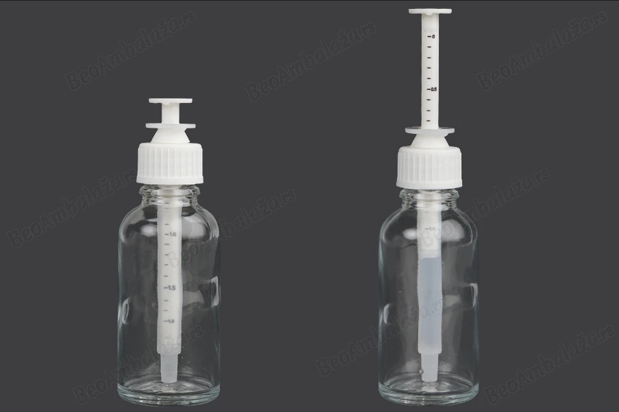 Plastični dozator za bočice PP18 od 30 mL-grupa_slika