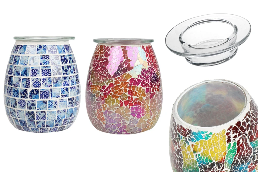 Električni stakleni osveživač prostora sa svetlom za sagorevanje aromatičnih voskova i ulja (radi sa lampom)-slika_proizvoda