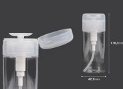 Plastična flašica 120mL sa pumper pumpicom za preparate za uklanjanje šminke - 12 kom Plastična flašica 120mL sa pumper pumpicom za preparate za uklanjanje šminke - 12 kom