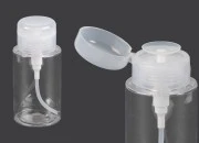 Plastična flašica 200mL sa pumper pumpicom za preparate za uklanjanje šminke - 12 kom