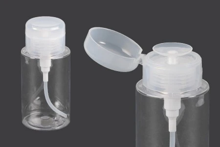 Plastična flašica 200mL sa pumper pumpicom za preparate za uklanjanje šminke - 12 kom-1
