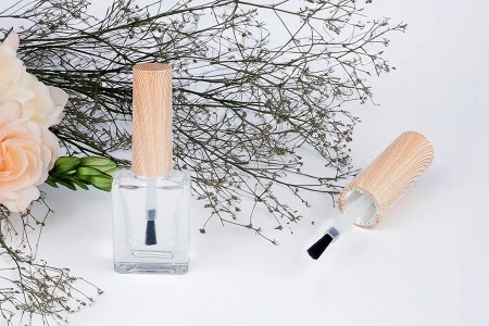 Bočica 10mL sa četkicom za lak za nokte, u dizajnu drveta - 6 kom-3