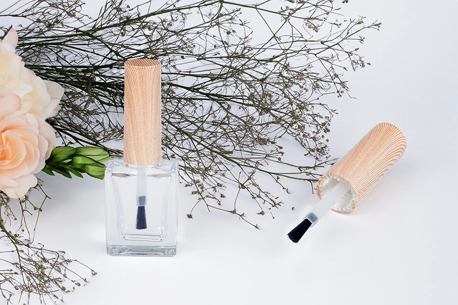 Bočica 10mL sa četkicom za lak za nokte, u dizajnu drveta - 6 kom-grupa_slika