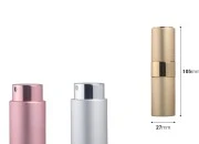 Staklena bočica 15mL sa sprejom za parfem u aluminijumskoj futroli, više boja Staklena bočica 15mL sa sprejom za parfem u aluminijumskoj futroli, više boja