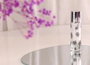Staklena bočica za parfem 30mL sa srebrnim sprejom i zatvaračem PP18