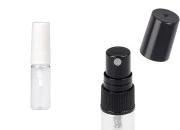 Providna staklena bočica 3mL sa plastičnim sprejom i zatvaračem - 6 kom-slika_proizvoda