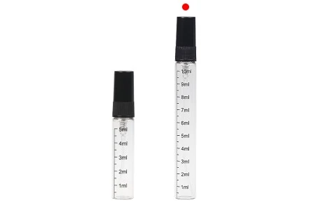 Providna staklena bočica 10mL sa graduacijom, sa plastičnim sprejom i zatvaračem - 6 kom-3