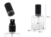 Staklena parfemska bočica 10mL sa sprejom i aluminijumskim zatvaračem u raznim bojama Staklena parfemska bočica 10mL sa sprejom i aluminijumskim zatvaračem u raznim bojama