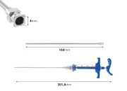 Višenamenski plastični špric od 20mL sa metalnom iglom od 160 mm Višenamenski plastični špric od 20mL sa metalnom iglom od 160 mm