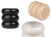 Dekorativna keramička posuda za sveće 82x88 mm u raznim bojama Dekorativna keramička posuda za sveće 82x88 mm u raznim bojama