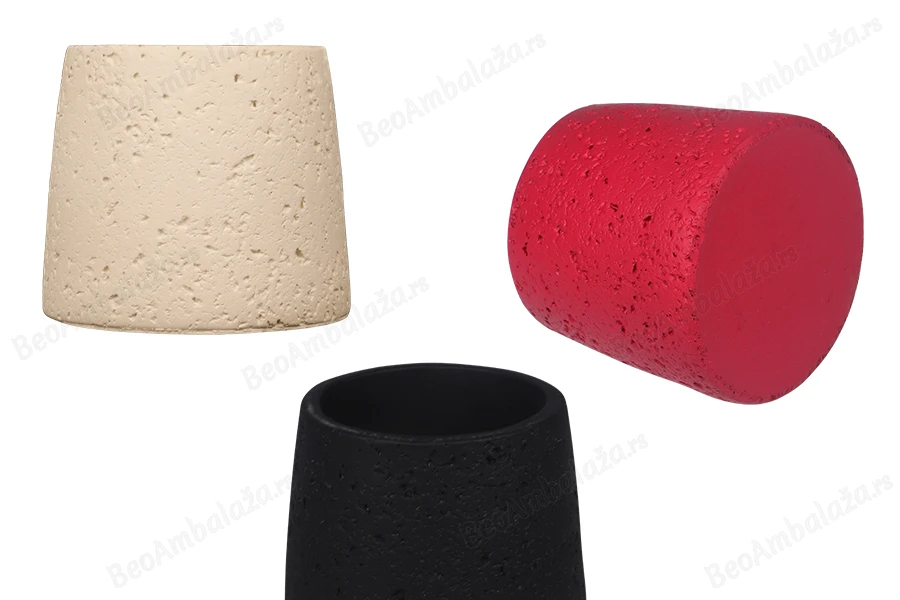 Dekorativna posuda od cementa 90x80 mm, više boja-slika_proizvoda