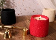 Dekorativna posuda od cementa 90x80 mm, više boja Dekorativna posuda od cementa 90x80 mm, više boja