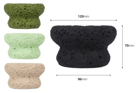 Dekorativna posuda od cementa 120x70 mm, više boja-2