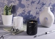 Dekorativna keramička posuda 90x105 mm, više boja Dekorativna keramička posuda 90x105 mm, više boja